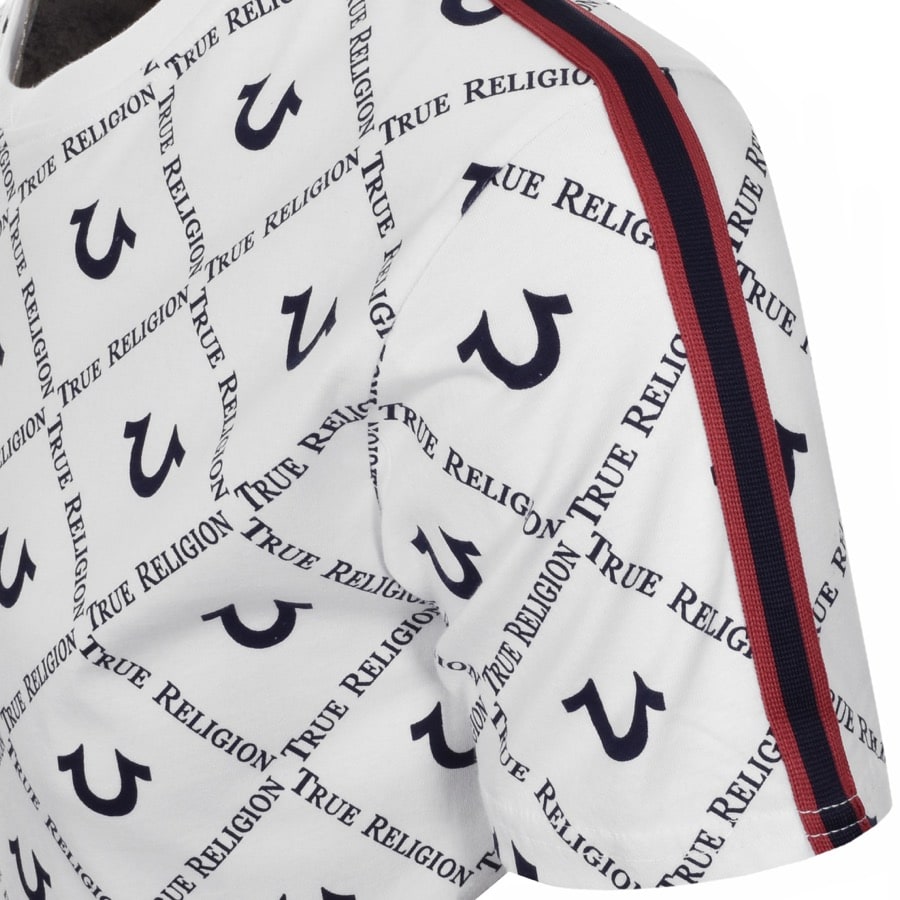 Alternative Image for ProductTrue Religion Jude Logo T Shirt White3